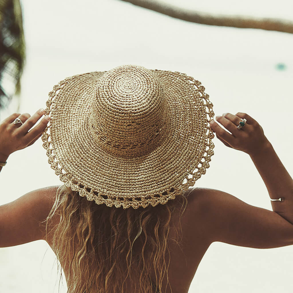 Amy Summer Womens Raffia Hat - Image 6