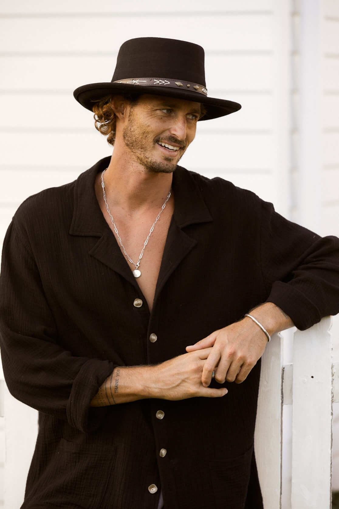 Arizona Wool Gambler Hat - Image 3
