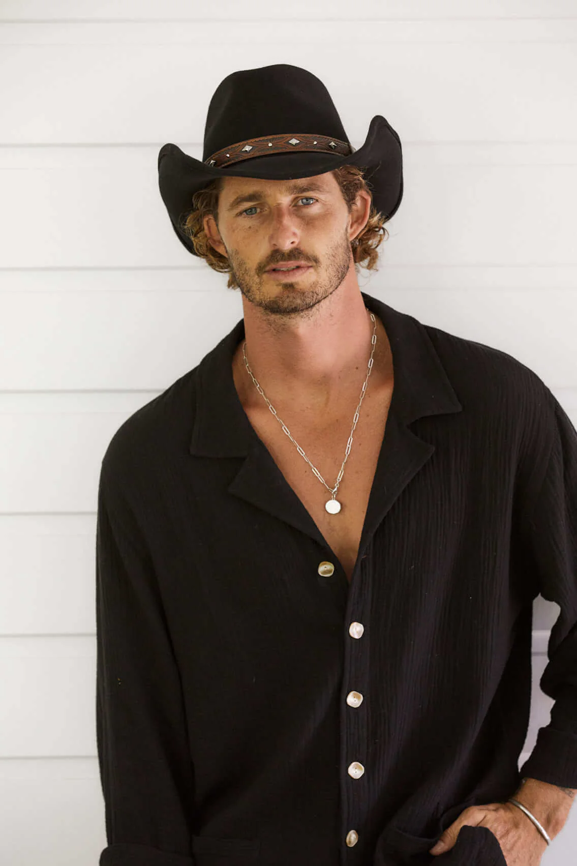 Dakota Western Shapeable Wool Hat - Image 3
