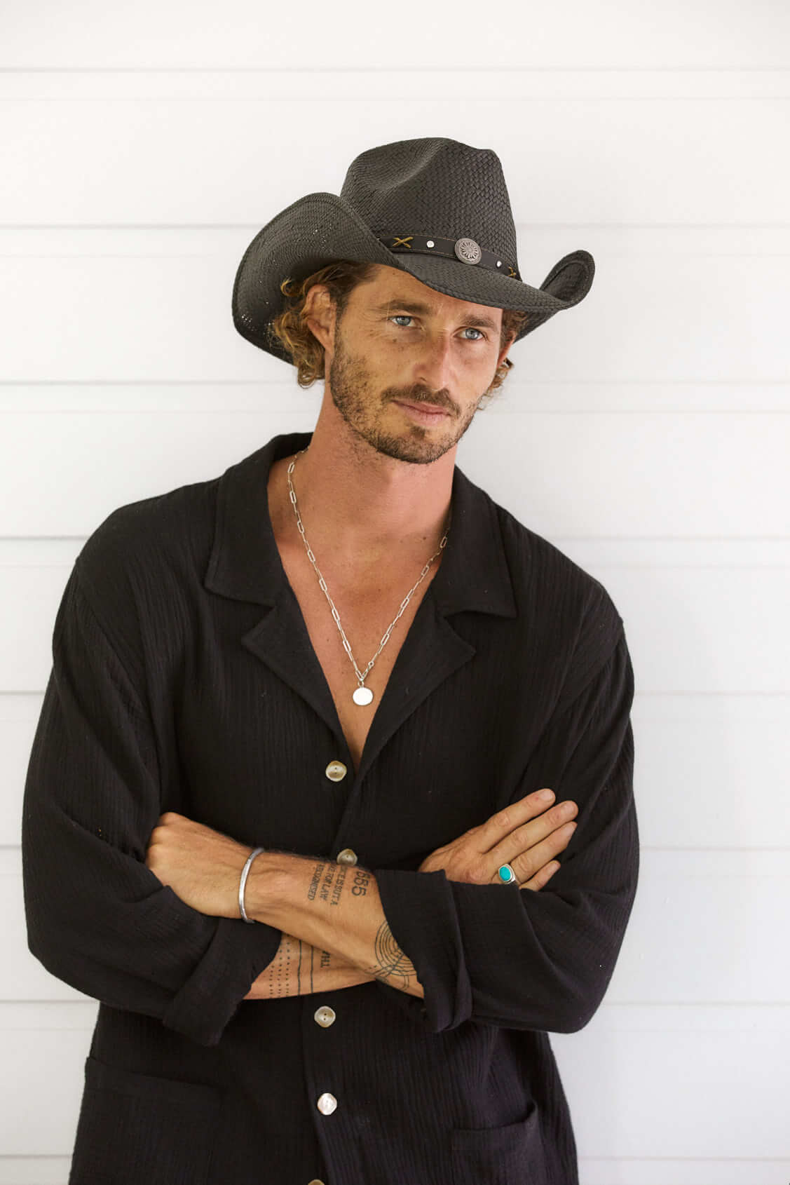 Gunsmoke Western Toyo Hat - Image 5