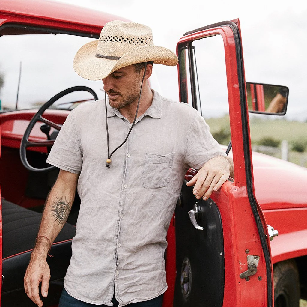 Jasper Raffia Western Hat - Image 3