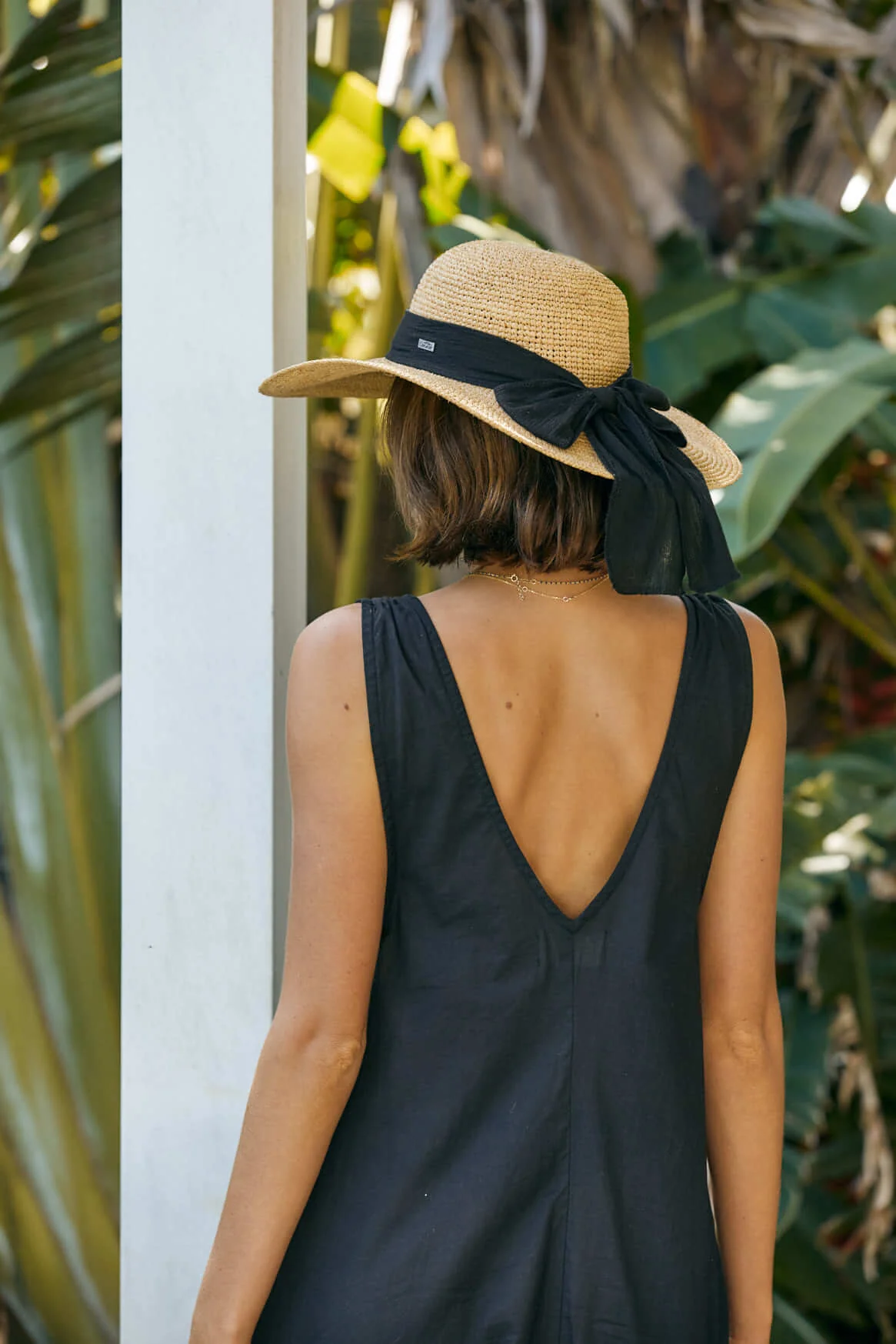 Latin Quarter Ladies Raffia Sun Hat - Image 3