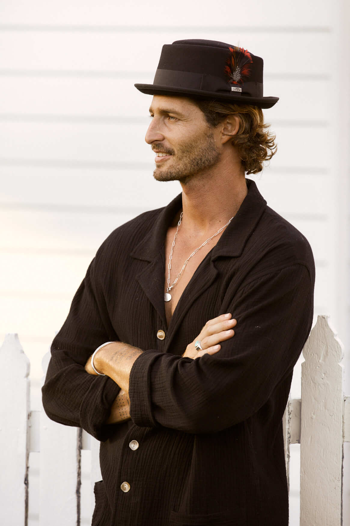 Mumford Pork Pie Wool Fedora - Image 3