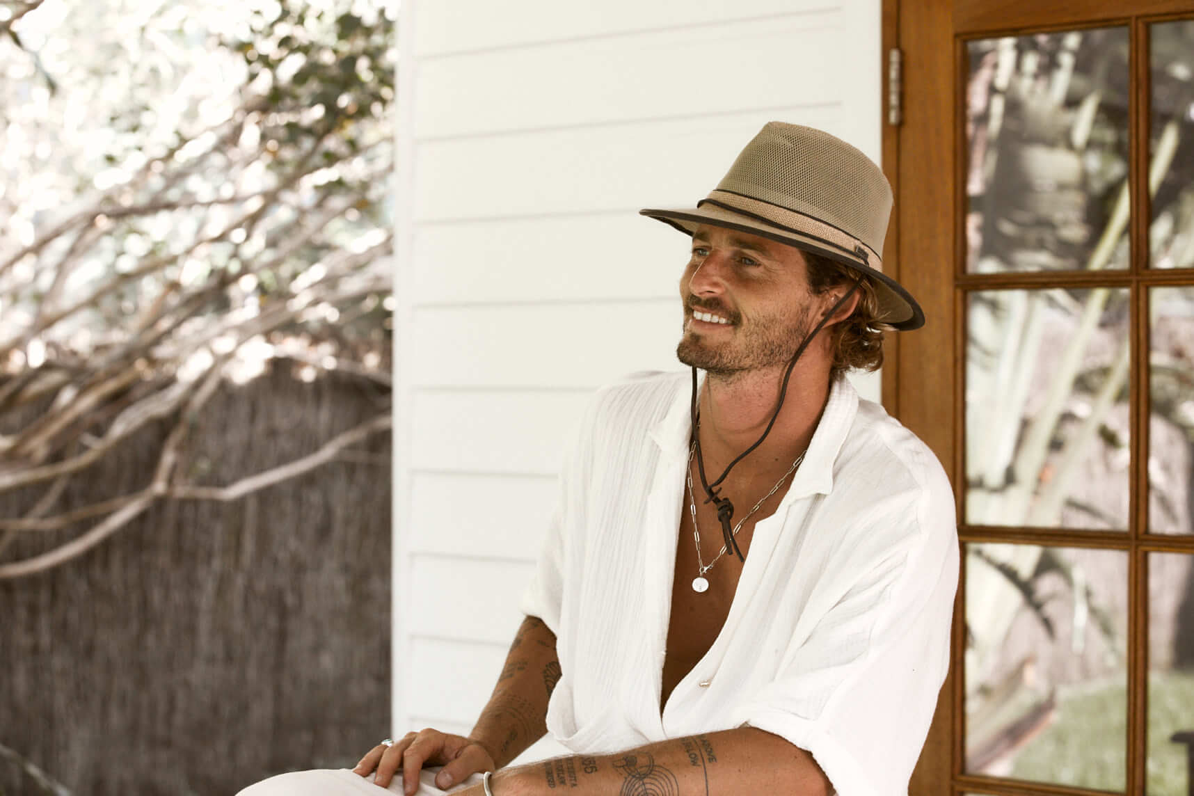 Nathan Hemp Mesh Hiker Hat - Image 3