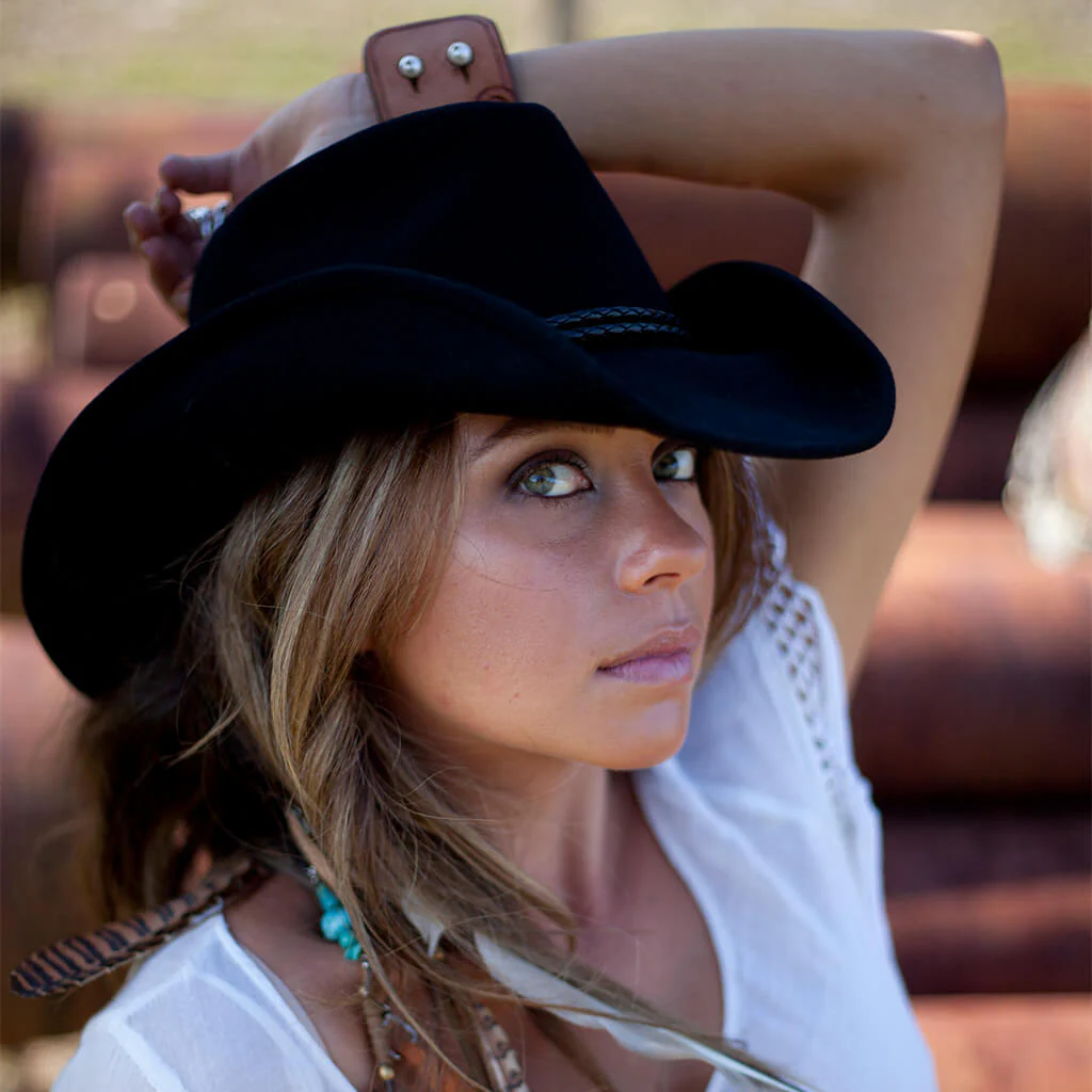 Outlaw Western Shapeable Cowboy Hat - Image 4